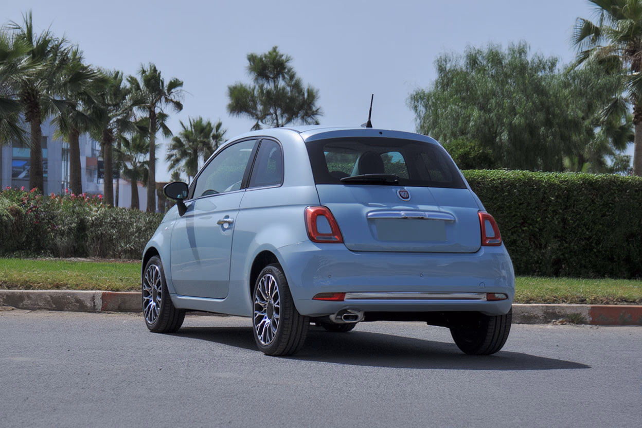 Fiat 500 Rear