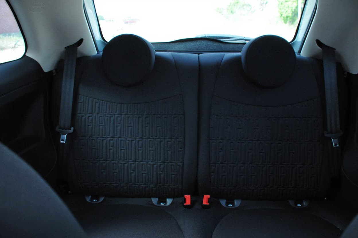 Fiat 500 Rear Seats