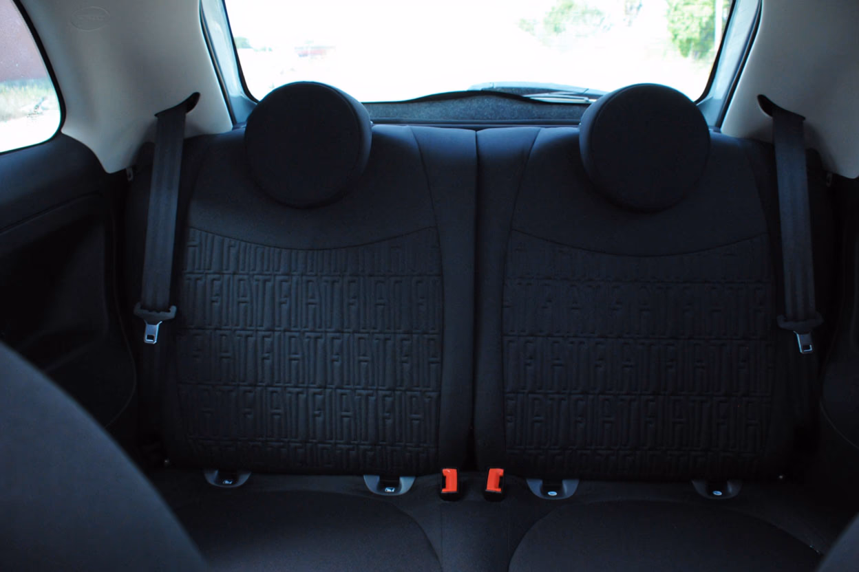 Fiat 500 Rear Seats