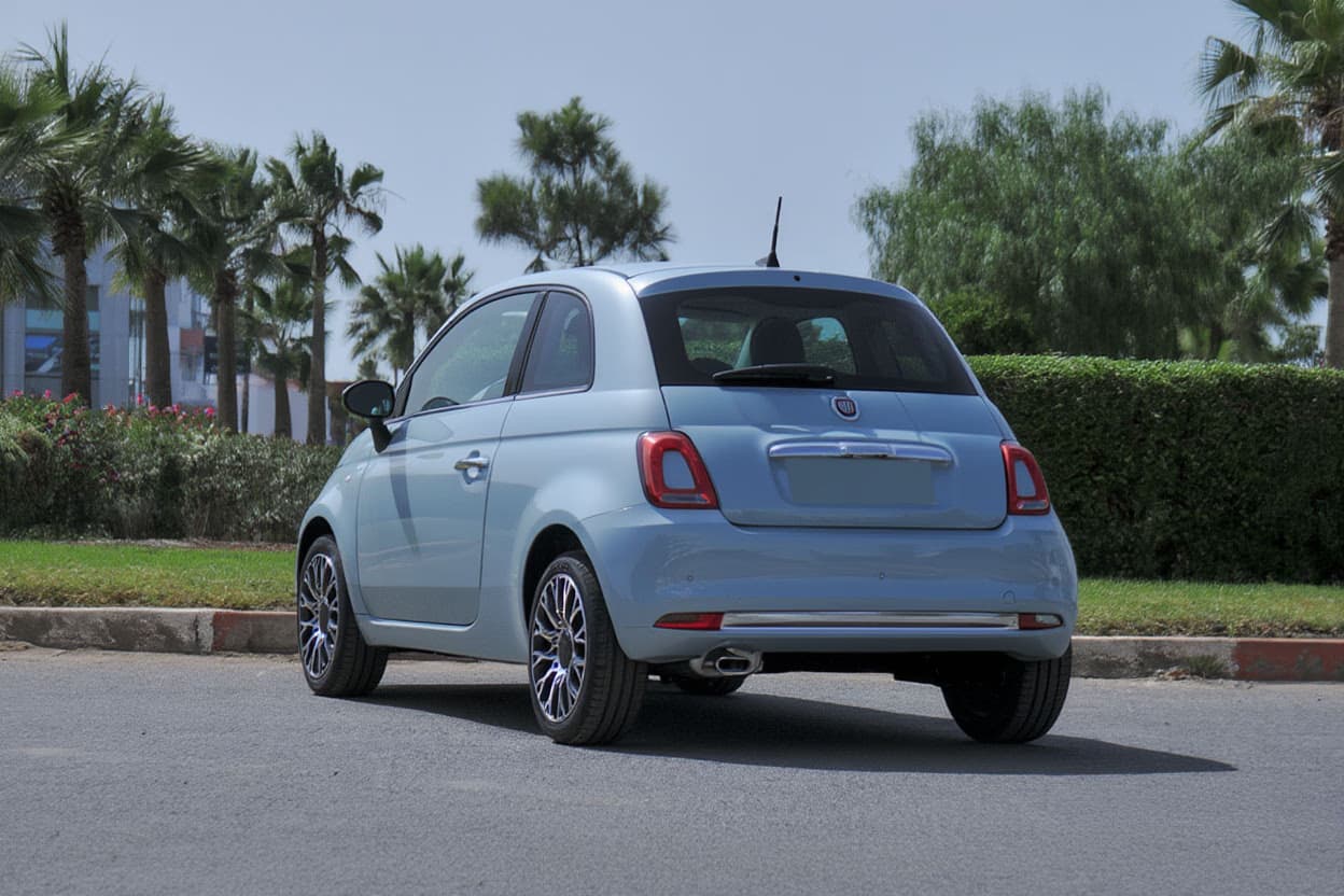 Fiat 500 Rear